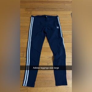 Adidas Navy Leggings